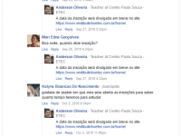 Plugin de comentários do Facebook