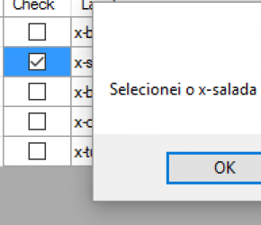 Como trabalhar com checkboxcolumn no DataGridView