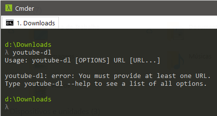 Como instalar o Youtube-DL no Windows