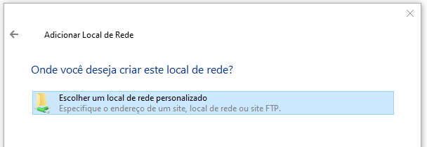 conectar FTP no Windows sem Programas